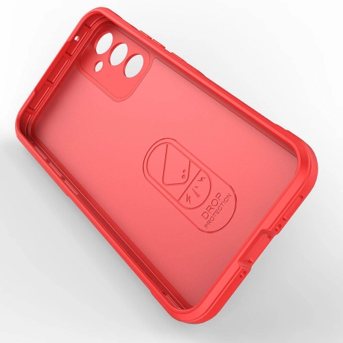 Samsung Galaxy A34 Kılıf Esnek TPU Oyuklu Arka Yüzey Tasarımlı Zore Etnik Silikon Kapak - Koyu Yeşil