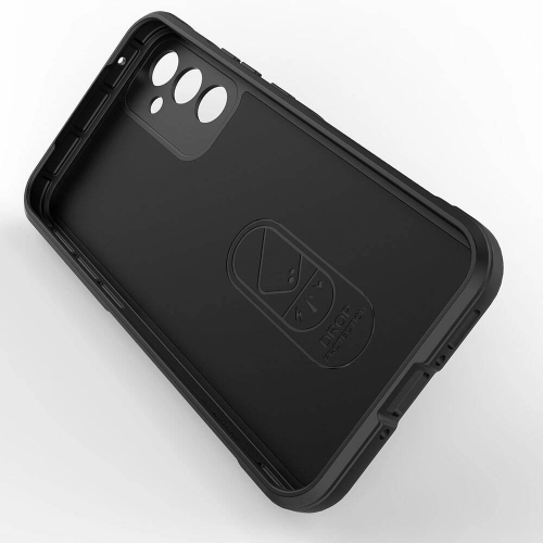 Samsung Galaxy A34 Kılıf Esnek TPU Oyuklu Arka Yüzey Tasarımlı Zore Etnik Silikon Kapak - Siyah