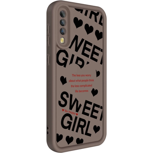 Samsung Galaxy A70 Kılıf Kamera Korumalı Baskılı Arka Yüzey Klas Kapak - Siyah