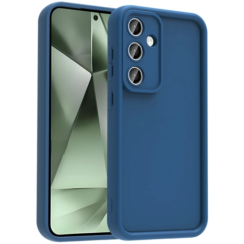 Samsung Galaxy S24 FE ile Uyumlu Kılıf Kamera Korumalı Silikon Ananas Kapak - Koyu Yeşil