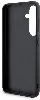 Samsung Galaxy S24 Kılıf BMW Orjinal Lisanslı M Logolu Üç Renk Çizgili Delikli Detail Line Kapak - Siyah