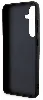 Samsung Galaxy S24 Kılıf Guess Orjinal Lisanslı PU Deri Şerit Logo Dizaynlı Kapak - Siyah