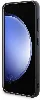 Samsung Galaxy S24 Kılıf Guess Orjinal Lisanslı PU Üçgen Logo 4G Desenli Kapak - Siyah