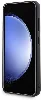 Samsung Galaxy S24 Kılıf Karl Lagerfeld Taşlı Metal Logo Orjinal Lisanslı Kapak - Siyah
