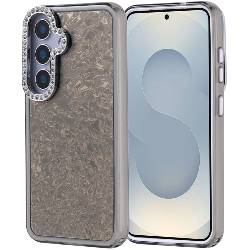 Samsung Galaxy S24 ile Uyumlu Kılıf Buzlu Parıltılı Lüks Kamera Lens Darbeye Dayanıklı Kapi Kapak - Siyah