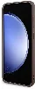 Samsung Galaxy S24 Plus Kılıf Guess Orjinal Lisanslı PU Üçgen Logo 4G Desenli Kapak - Siyah