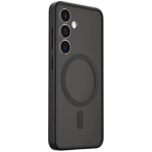 Samsung Galaxy S24 Plus Kılıf Wiwu FGG-024 Magsafe Şarj Özellikli Lekelere Dayanıklı Kapak - Siyah