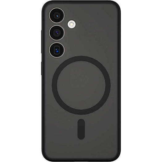 Samsung Galaxy S24 Plus Kılıf Wiwu FGG-024 Magsafe Şarj Özellikli Lekelere Dayanıklı Kapak - Siyah