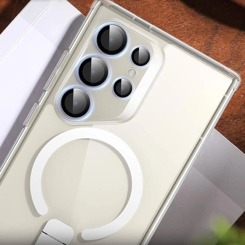 Samsung Galaxy S24 Plus Wiwu LG-008 Lens Guard Darbelere Karşı Dayanıklı Kamera Lens Koruyucu - Şeffaf