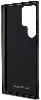 Samsung Galaxy S24 Ultra Kılıf AMG Orjinal Lisanslı Çift Katmanlı Büyük Logolu Dörtgen Şerit Desenli Kapak - Siyah