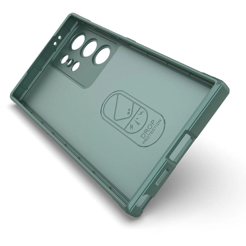 Samsung Galaxy S24 Ultra Kılıf Esnek TPU Oyuklu Arka Yüzey Tasarımlı Zore Etnik Silikon Kapak - Lacivert