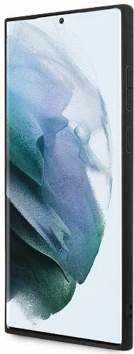 Samsung Galaxy S24 Ultra Kılıf Guess Orjinal Lisanslı Magsafe Şarj Özellikli 4G Desenli Yazı Logolu Kapak - Kahverengi
