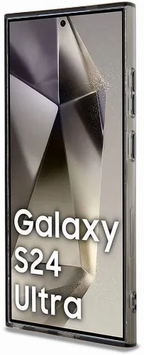 Samsung Galaxy S24 Ultra Kılıf Karl Lagerfeld Orjinal Lisanslı Magsafe Şarj Özellikli Karl Head IML Baskılı Kapak - Siyah
