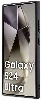 Samsung Galaxy S24 Ultra Kılıf Lacoste Orjinal Lisanslı Magsafe Şarj Özellikli PU Deri Görünümlü Karışık Monogram Desenli Kapak - Lacivert