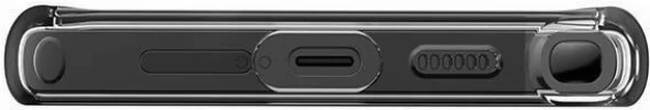 Samsung Galaxy S24 Ultra Kılıf SkinArma Magsafe Şarj Özellikli Yazı Desenli Airbag Tasarımlı Orion Kapak - Siyah