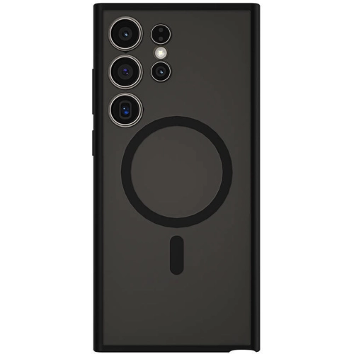Samsung Galaxy S24 Ultra Kılıf Wiwu FGG-024 Magsafe Şarj Özellikli Lekelere Dayanıklı Kapak - Siyah