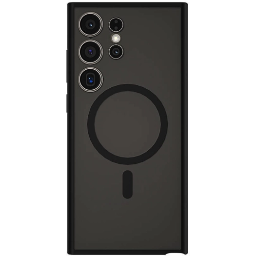 Samsung Galaxy S24 Ultra Kılıf Wiwu FGG-024 Magsafe Şarj Özellikli Lekelere Dayanıklı Kapak - Siyah