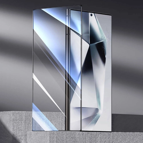 Samsung Galaxy S24 Ultra Wiwu Wi-GT012 iVista Darbeye Karşı Dayanıklı HD Temperli Cam Ekran Koruyucu - Siyah