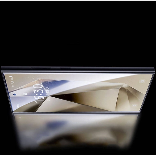 Samsung Galaxy S24 Ultra Wiwu Wi-GT012 iVista Darbeye Karşı Dayanıklı HD Temperli Cam Ekran Koruyucu - Siyah