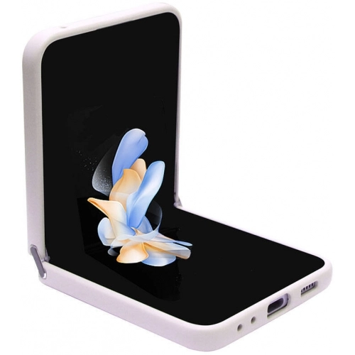 Galaxy Z Flip 5 Kılıf Guess Orjinal Lisanslı PU Deri Taşlı Üçgen Logo 4G Desenli Strass Kapak - Kahve