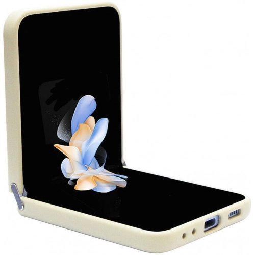 Galaxy Z Flip 5 Kılıf Guess Orjinal Lisanslı Yazı Logolu Glitter Script Kapak - Siyah