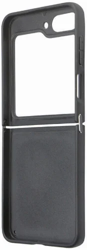 Galaxy Z Flip 5 Kılıf Guess Orjinal Lisanslı Yazı Logolu Glitter Script Kapak - Siyah