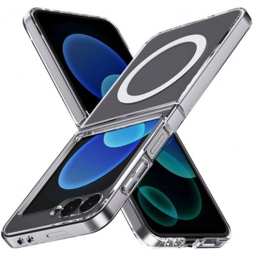 Galaxy Z Flip 6 Kılıf Zore Nitro Anti Shock Silikon - Şeffaf