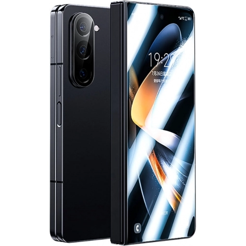 Galaxy Z Fold 5 Benks Combo İkili Set (Corning Ekran Koruyucu + Kamera Lens Koruyucu) - Siyah