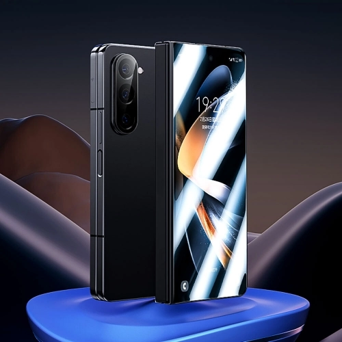 Galaxy Z Fold 5 Benks Combo İkili Set (Corning Ekran Koruyucu + Kamera Lens Koruyucu) - Siyah