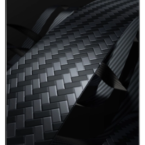 Galaxy Z Fold 5 Kılıf Magsafe Özellikli Karbon Fiber Benks Essential 600D Kevlar Kapak - Siyah