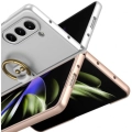 Galaxy Z Fold 5 Kılıf Zore Kıpta Yüzüklü Flip Sert Kapak