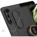 Galaxy Z Fold 5 Kılıf Zore Kıpta Yüzüklü Flip Sert Kapak