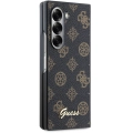 Samsung Galaxy Z Fold 6 Kılıf Guess Orjinal Lisanslı Peony Script Kapak - Siyah