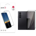 Samsung Galaxy Z Fold 7 Kırılmaz Cam Tam Kapatan Kenarları Kırılmaya Dayanıklı Cam Ekran Koruyucu - Şeffaf
