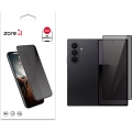 Samsung Galaxy Z Fold 7 Kırılmaz Cam 5D Ekran Koruyucu Karartmalı Hayalet Cam Privacy Tam Kapatan - Siyah