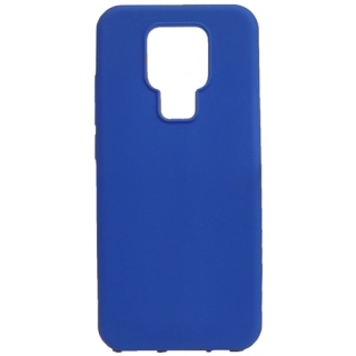 General Mobile GM 20 Kılıf Silikon Mat Esnek Kamera Korumalı Biye Kapak - Mavi