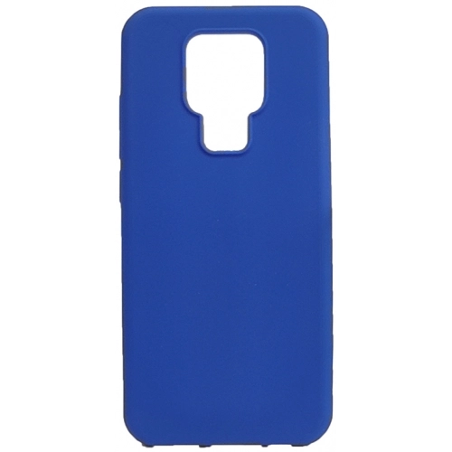 General Mobile GM 20 Kılıf Silikon Mat Esnek Kamera Korumalı Biye Kapak - Mavi