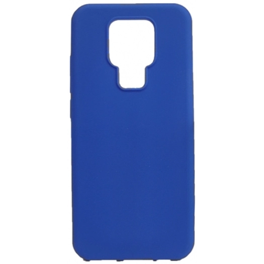 General Mobile GM 20 Kılıf Silikon Mat Esnek Kamera Korumalı Biye Kapak - Mavi