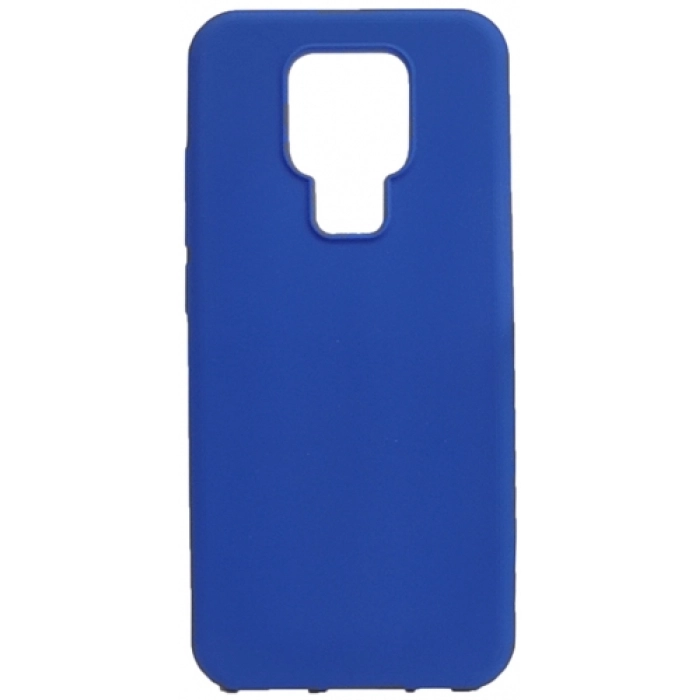 General Mobile GM 20 Kılıf Silikon Mat Esnek Kamera Korumalı Biye Kapak - Mavi