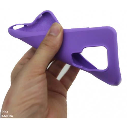 General Mobile GM 20 Kılıf Silikon Mat Esnek Kamera Korumalı Biye Kapak - Siyah