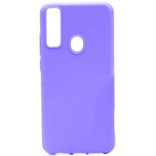 General Mobile GM 20 Pro Kılıf Silikon Mat Esnek Kamera Korumalı Biye Kapak - Mor