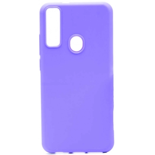 General Mobile GM 20 Pro Kılıf Silikon Mat Esnek Kamera Korumalı Biye Kapak - Mor