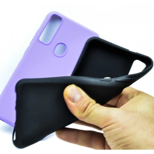 General Mobile GM 20 Pro Kılıf Silikon Mat Esnek Kamera Korumalı Biye Kapak - Siyah