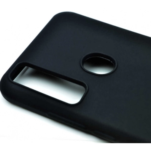 General Mobile GM 20 Pro Kılıf Silikon Mat Esnek Kamera Korumalı Biye Kapak - Siyah