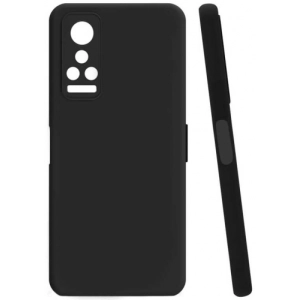 General Mobile GM 22 Pro Kılıf Silikon Mat Esnek Kamera Korumalı Biye Kapak - Siyah