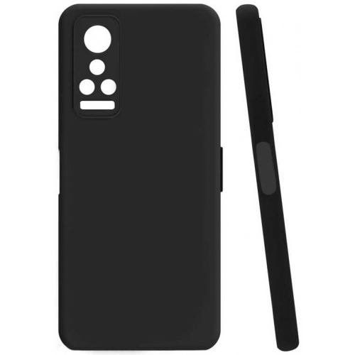 General Mobile GM 22 Pro Kılıf Silikon Mat Esnek Kamera Korumalı Biye Kapak - Siyah