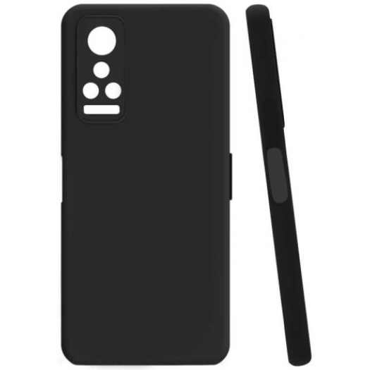 General Mobile GM 22 Pro Kılıf Silikon Mat Esnek Kamera Korumalı Biye Kapak - Siyah