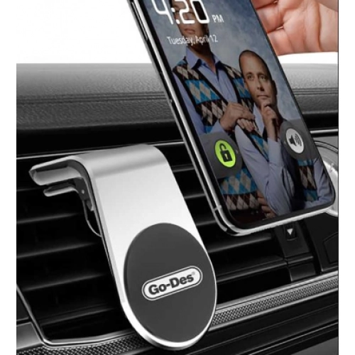 Go Des GD-HD633 Mıknatıslı Araç Telefon Tutucu - Siyah