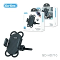 Go-Des Bisiklet ve Motorsiklet Telefon Tutucu Silikon GD-HD710 - Siyah