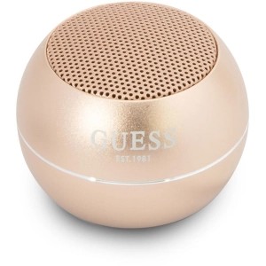 GUESS Alüminyum Alaşım Gövde Tasarımlı Mini Bluetooth Speaker - Gold